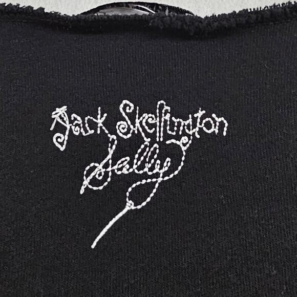 Nightmare Before Christmas Shirt Women Small Disney Park Fleece Jack Skellington - Picture 5 of 12